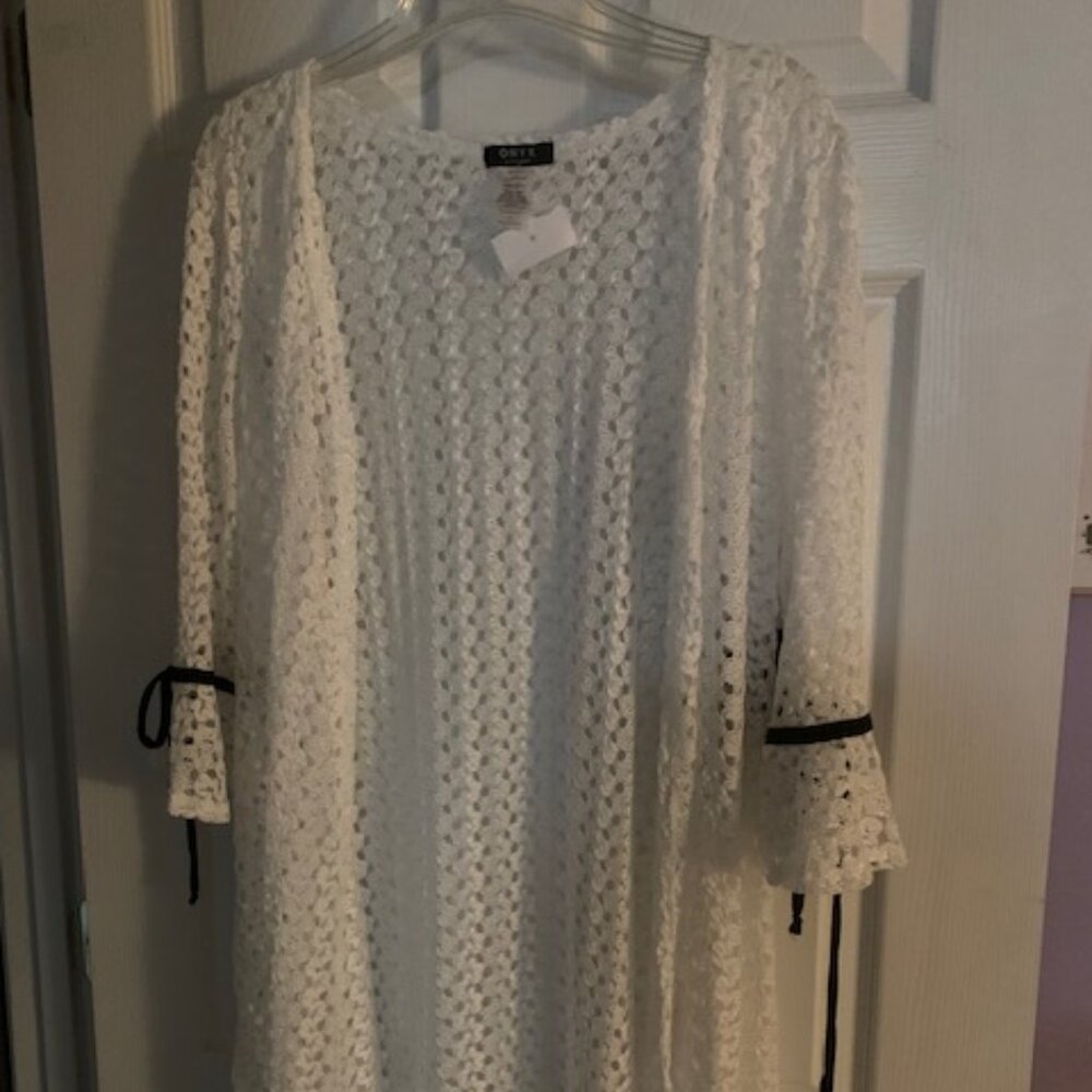 Crochet Long Sweater-NWT!